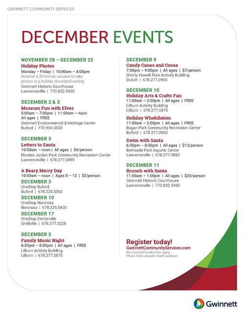 December events